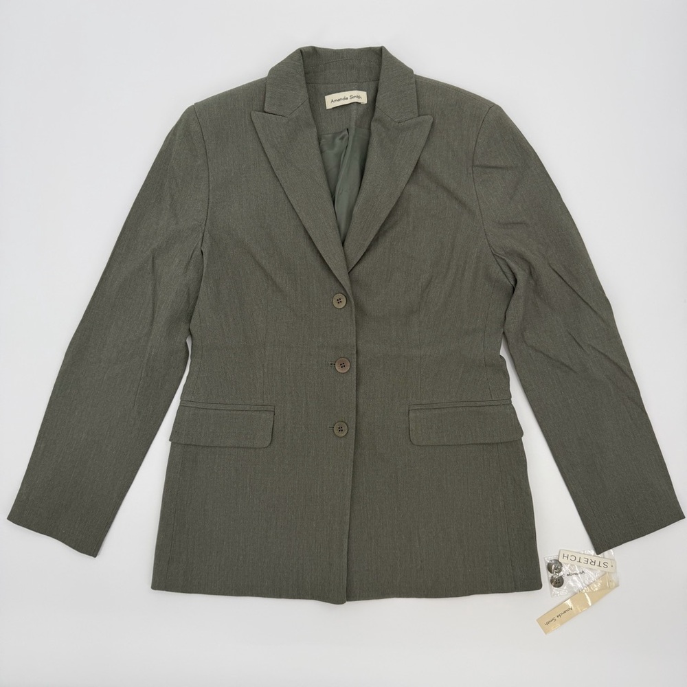 Amanda Smith Women's Green Blazer
